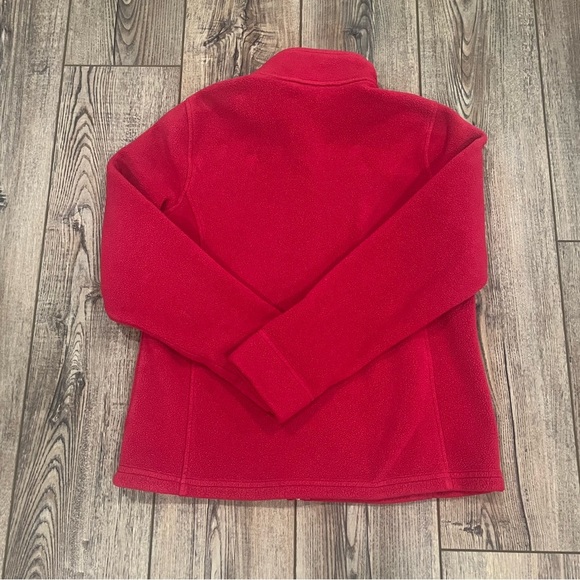 L.L. Bean Women’s Fleece Jacket – Red/Magneta – Size Small Petite (SPET) - Picture 5 of 9